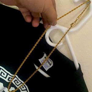14k gold rope chain